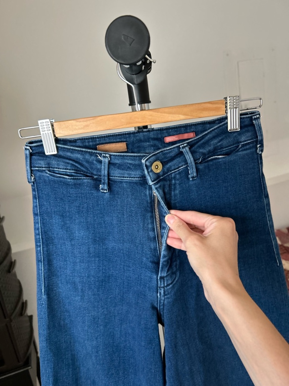 Pilcro Anthropologie The Skipper Wide Leg Jean 27 - Picture 3 of 8